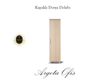 Ahşap tasarımlı şık ve dayanıklı dosya dolabı modeli.