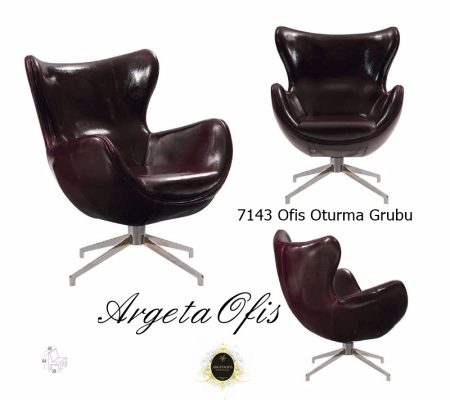 Modern ofis ortamında yer alan şık estetik 7143 Büro Oturma Grupları.