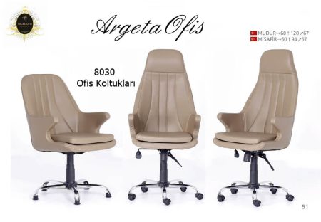 modern bir görünüm sunan ergonomik Yüksek kaliteli 8030 Müdür Koltukları ile ofisinizde konfor ve şıklığı bir arada yaşayın. Ergonomik tasarımıyla gün boyu rahatlık sağlar..
