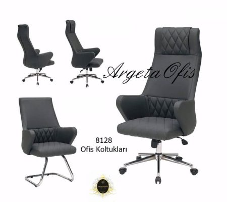 Geniş oturma alanı ve rahat sırt desteği ile konfor sunan modern Rahat ve ergonomik 8128 Müdür Koltukları
