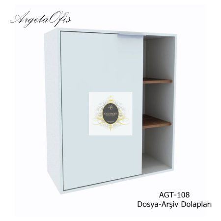 Kapaksız modern dosya dolabı